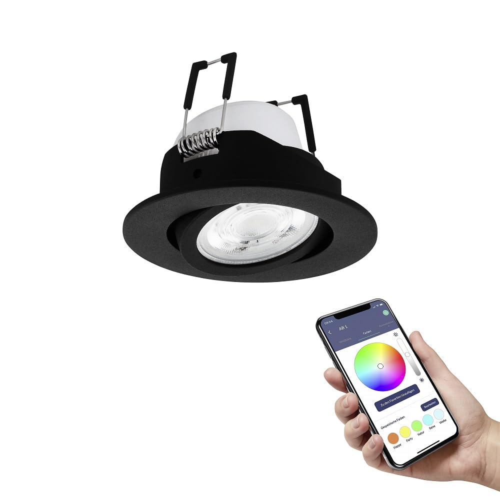 Eglo connect.z Smart Home Led faretto da incasso Saliceto-Z in ...