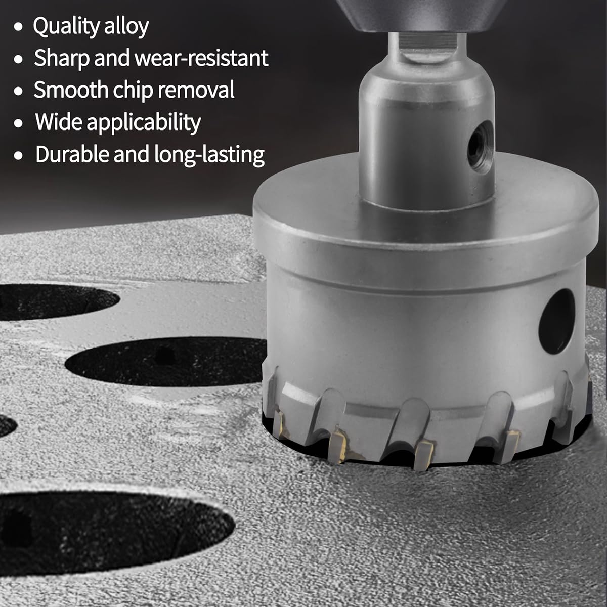 Seghe a Tazza Metallo in Carburo 120mm - immagine 3