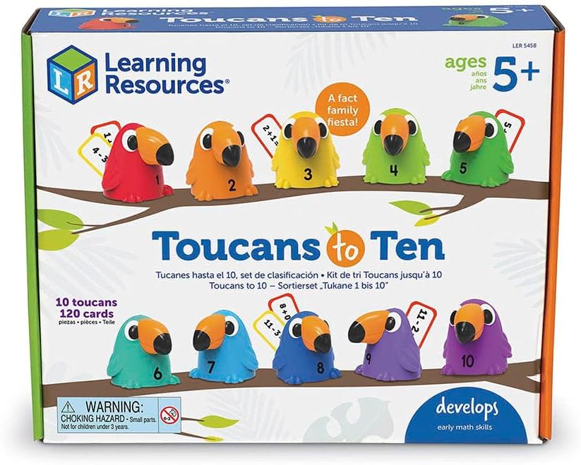 Learning Resources Tucani Conta Fino a 10 - immagine 3