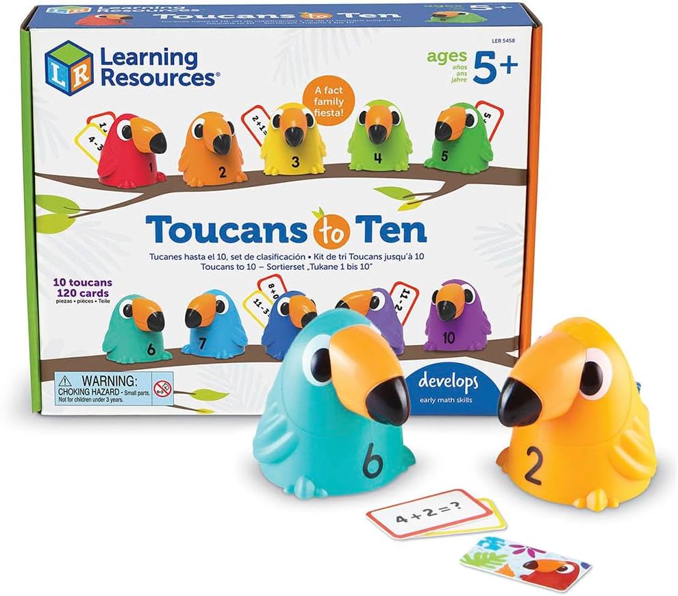 Learning Resources Tucani Conta Fino a 10 - immagine 4