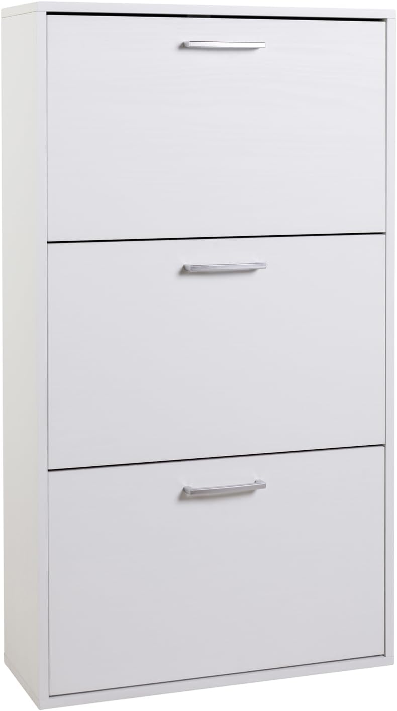 Composad Scarpiera FLOW 3 Ante, Bianco - immagine 1