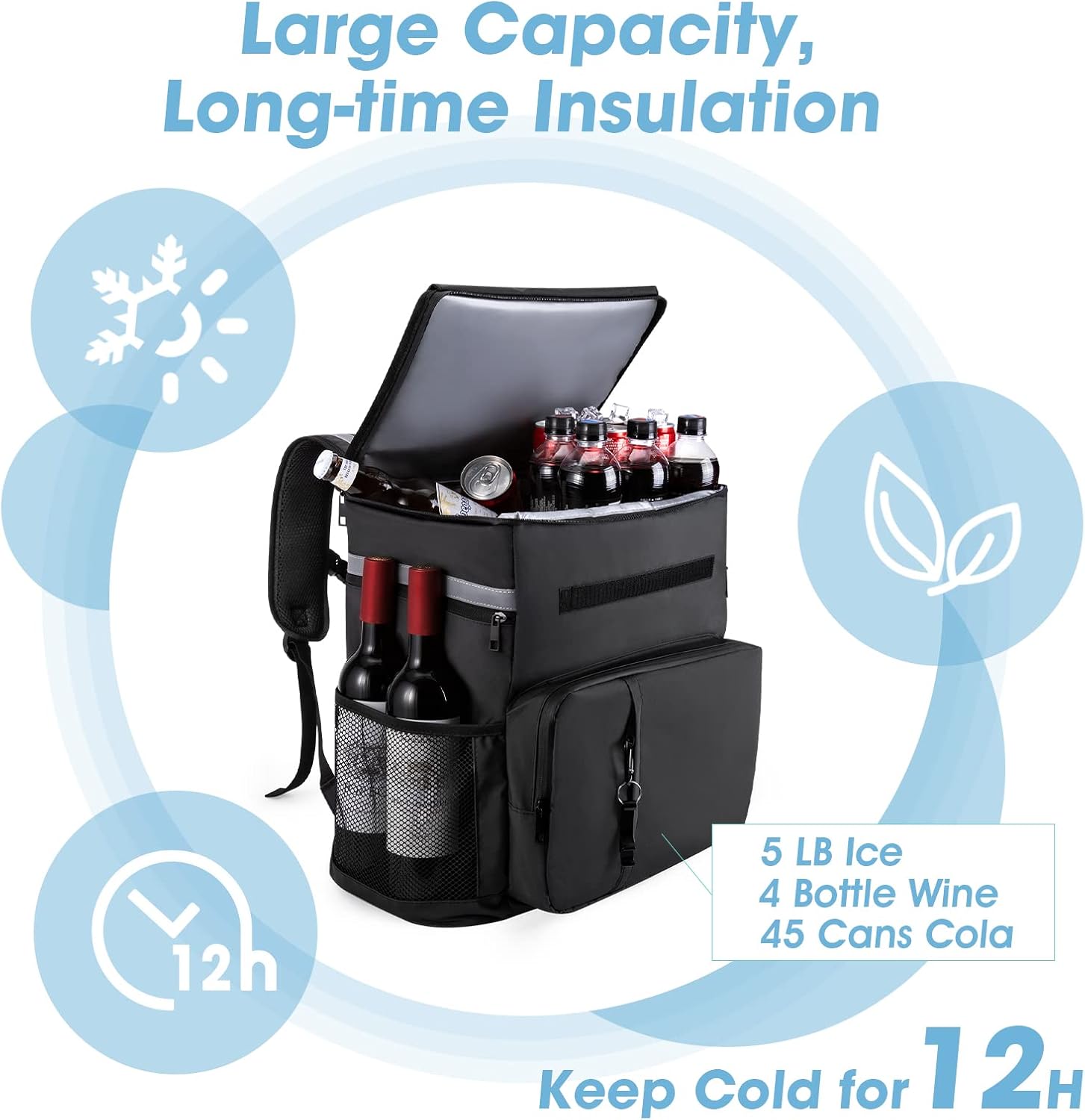 Mateprox Zaino Termico Grande 40 Litri - immagine 4