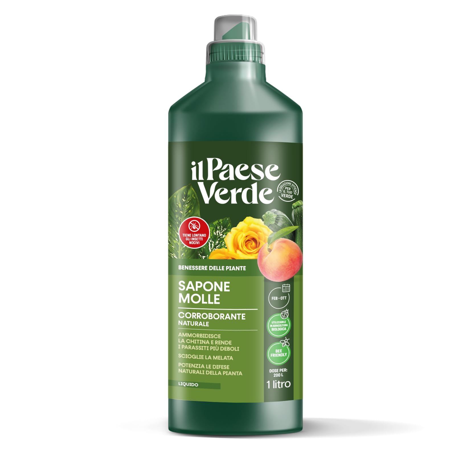Il Paese Verde Sapone Molle 1l per Piante
