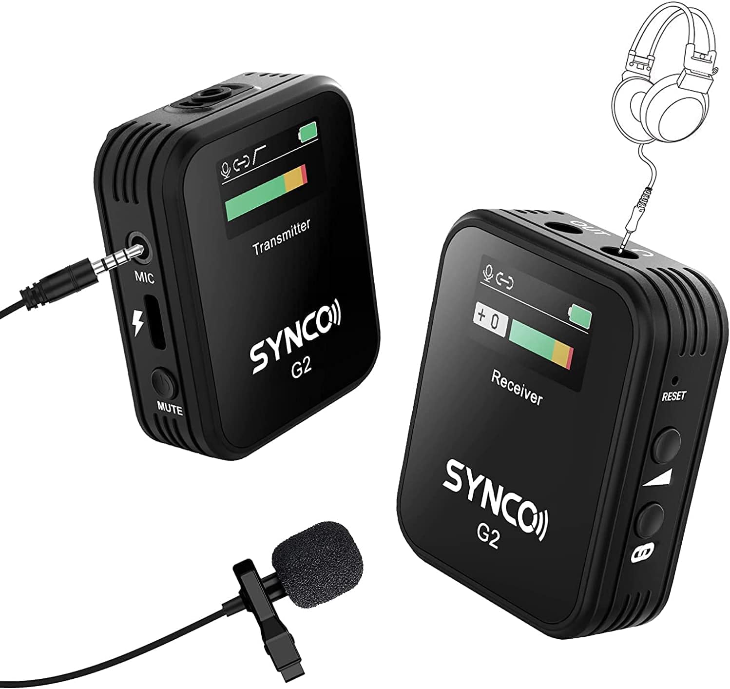 Synco Microfono Lavalier Wireless G2 A1 2.4GHz