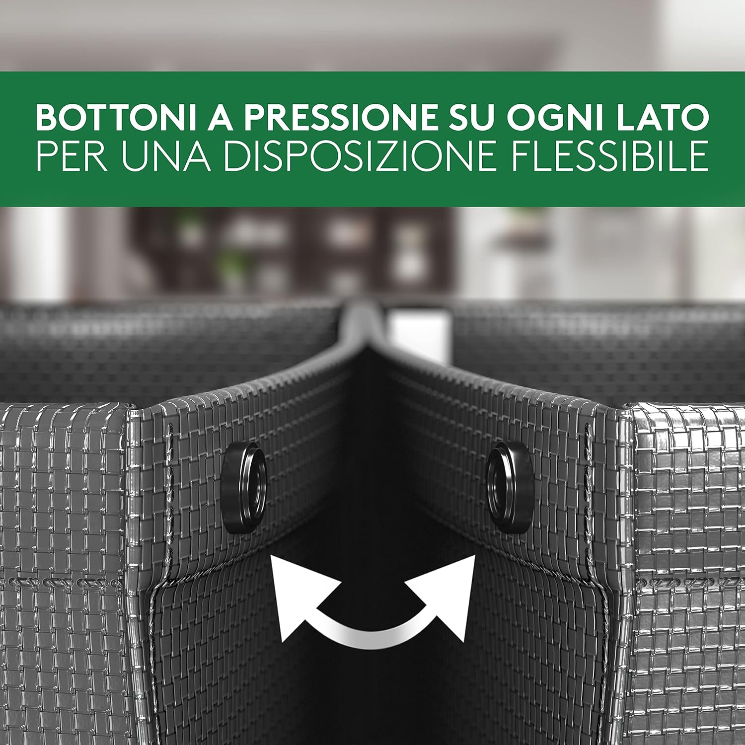 Ptms® Borse Raccolta Differenziata - 3 Bidoni Interno/Esterno - immagine 5