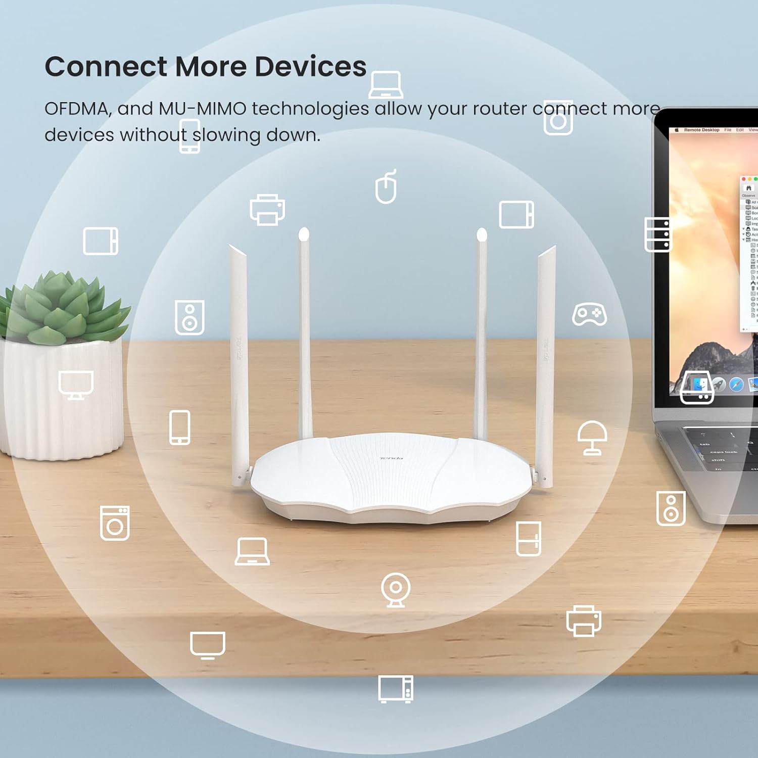 Tenda RX9 - Router WiFi 6 AX3000 Dual Band Gigabit - immagine 7