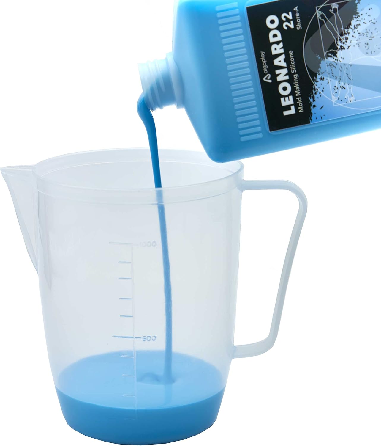 Leonardo Molding Silicone - Gomma Siliconica 2 Kg - immagine 2