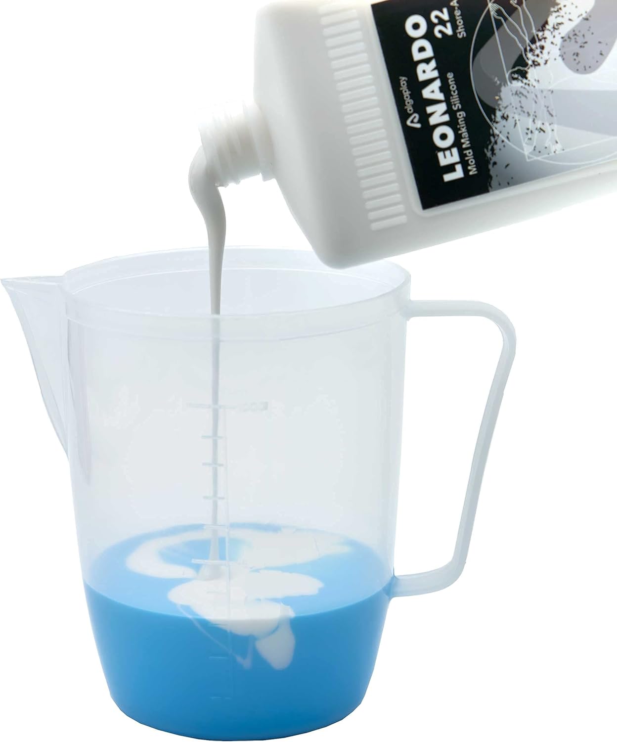 Leonardo Molding Silicone - Gomma Siliconica 2 Kg - immagine 3