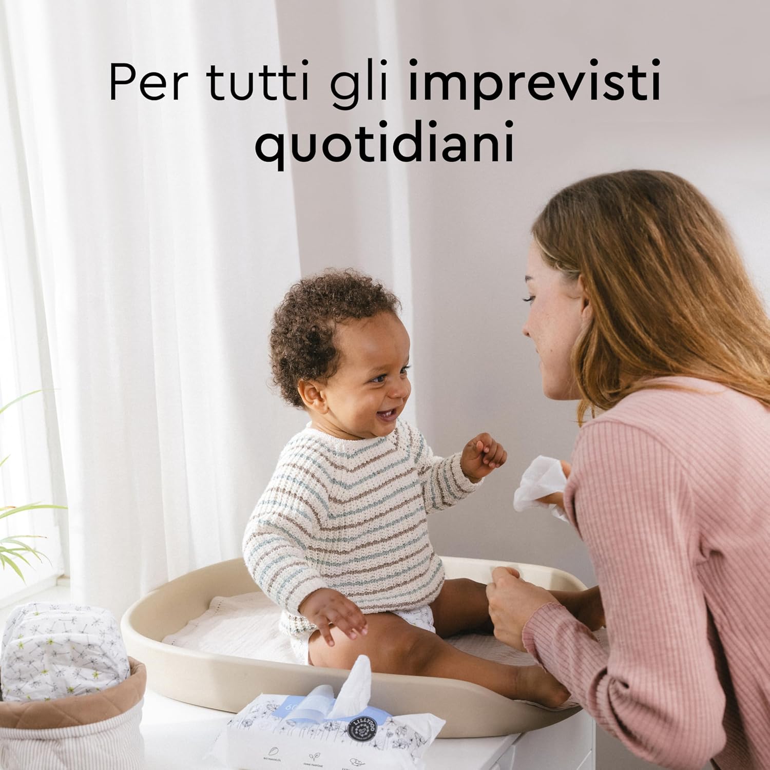 Salviettine Umidificate Lillydoo 99% Acqua 600 Pezzi - immagine 5