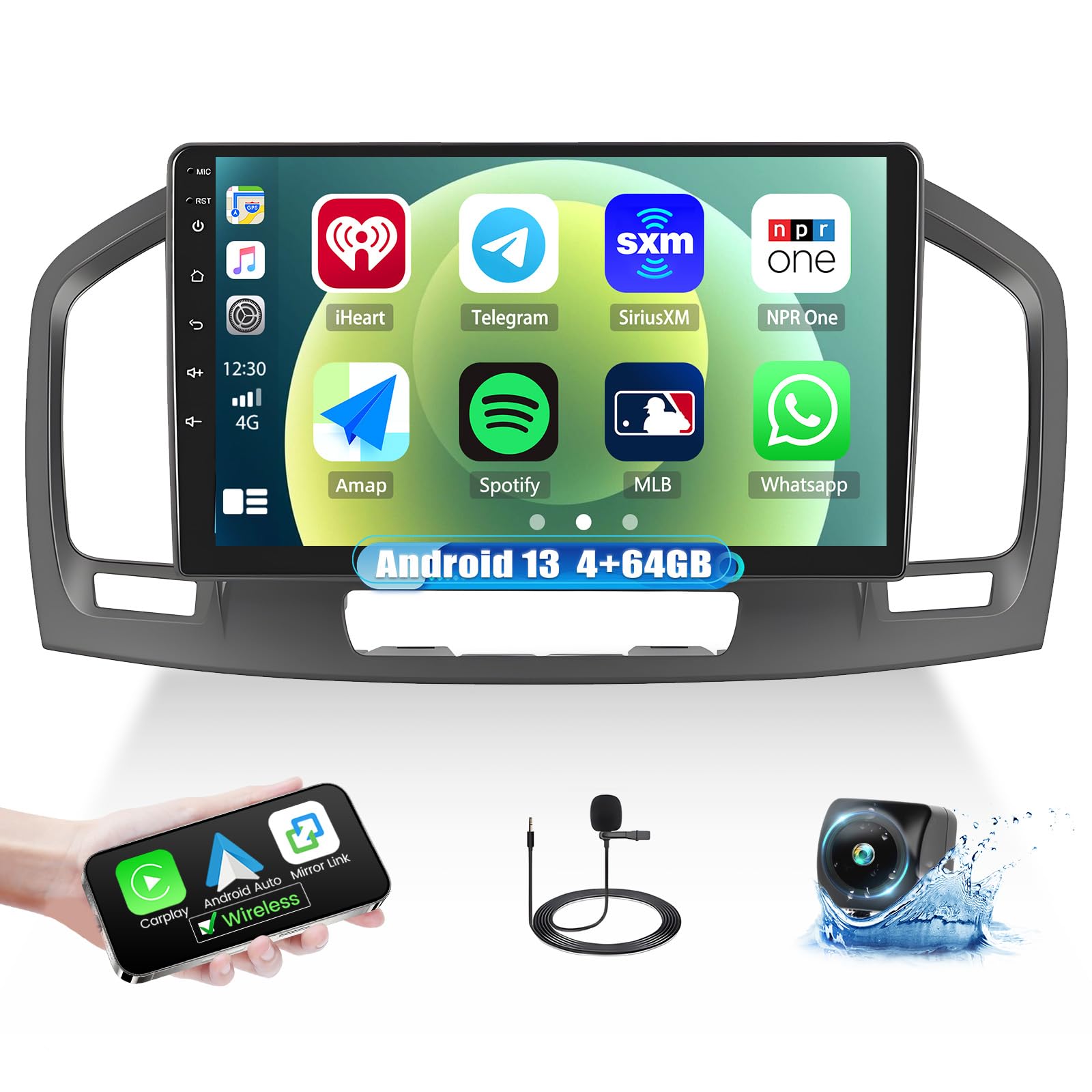 Sixtop Autoradio Android 13 per Opel Insignia A 2008-2013