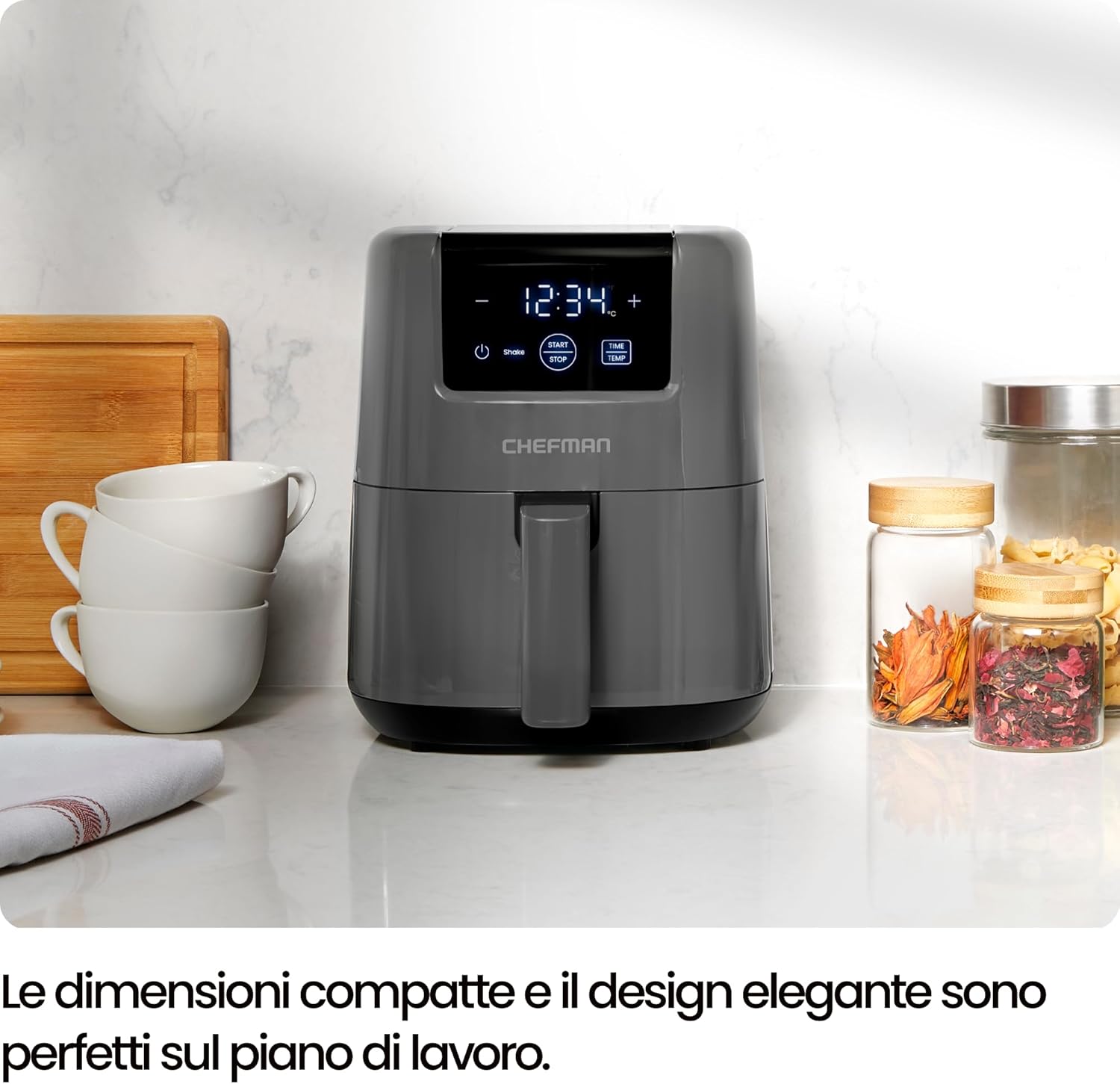 Chefman Mini Friggitrice ad Aria Digitale 2L - immagine 6