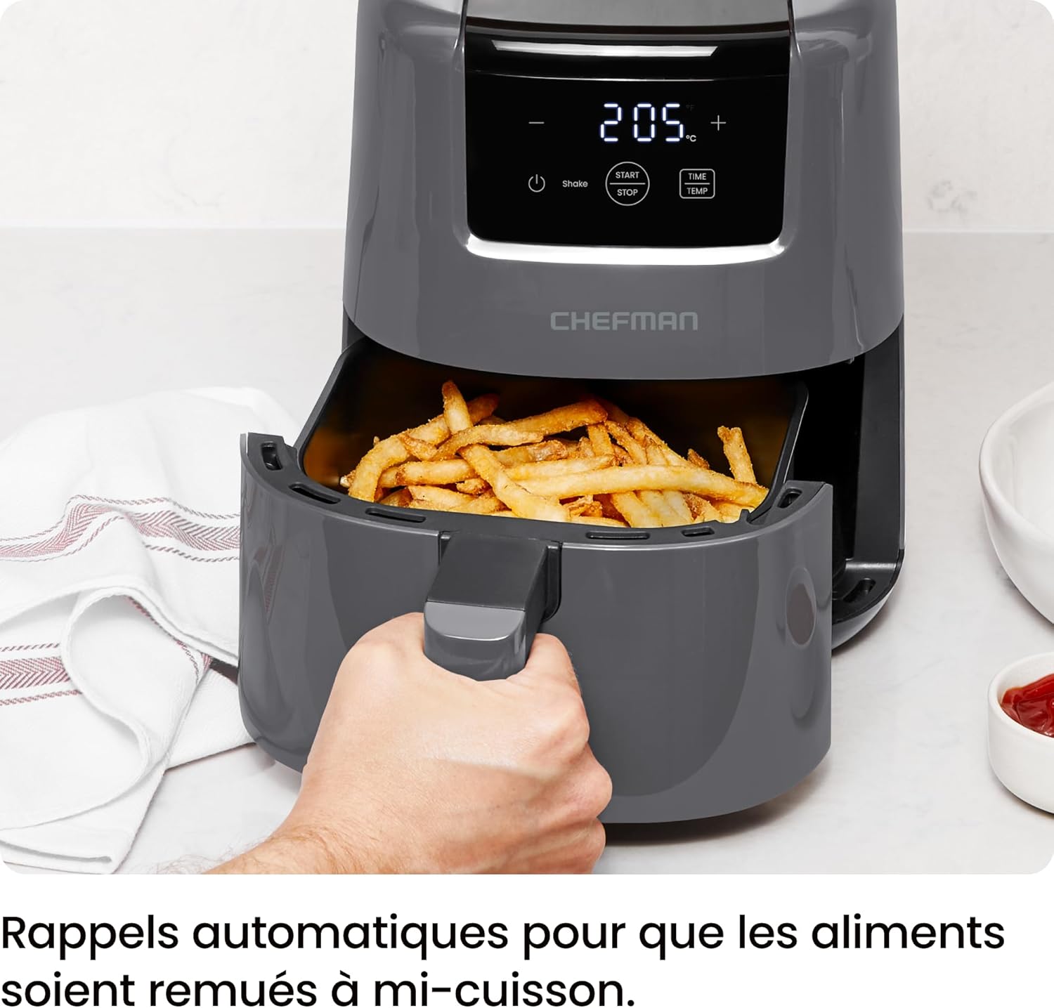 Chefman Mini Friggitrice ad Aria Digitale 2L - immagine 8