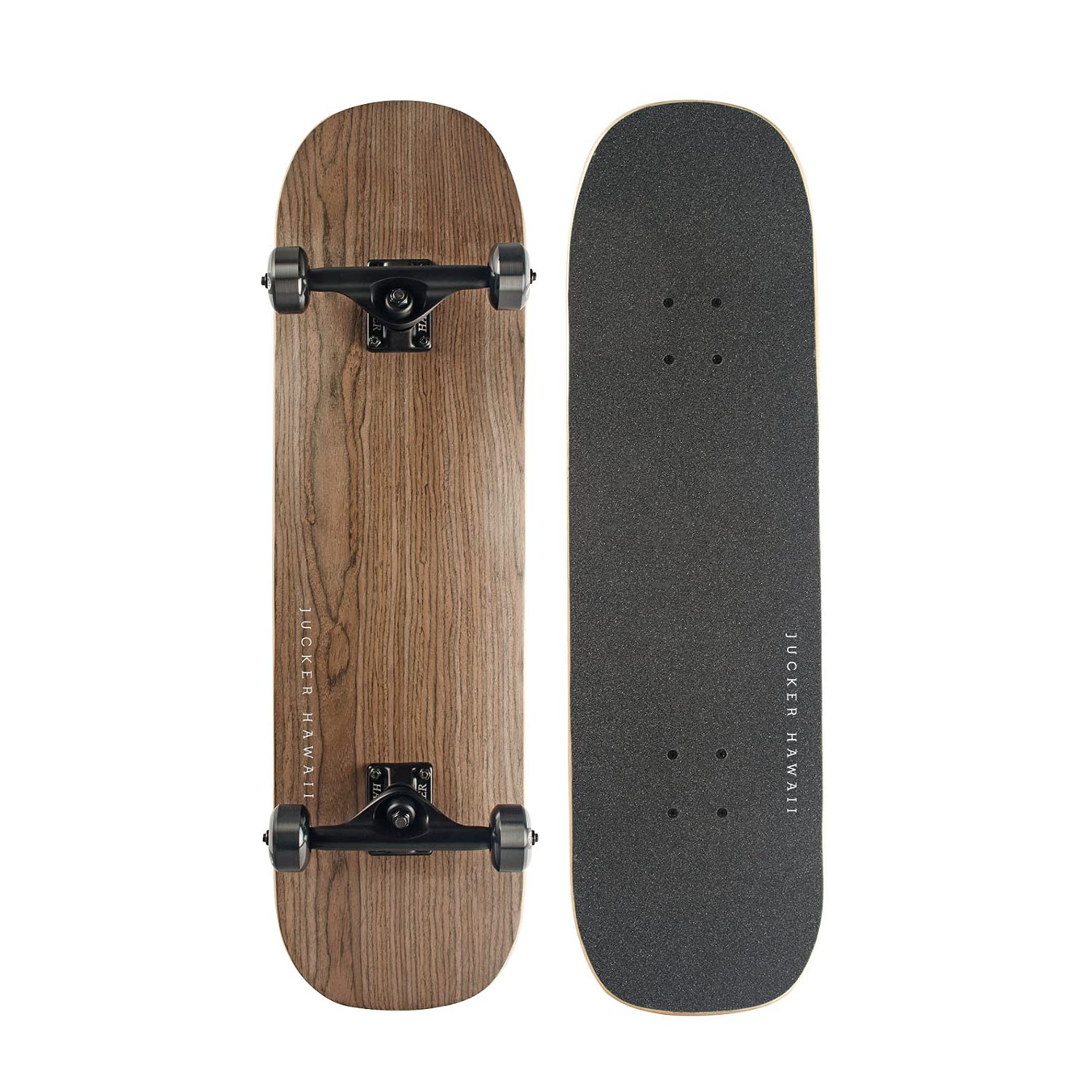 JUCKER HAWAII Skateboard NUHA 8.25 Inch Complete Black