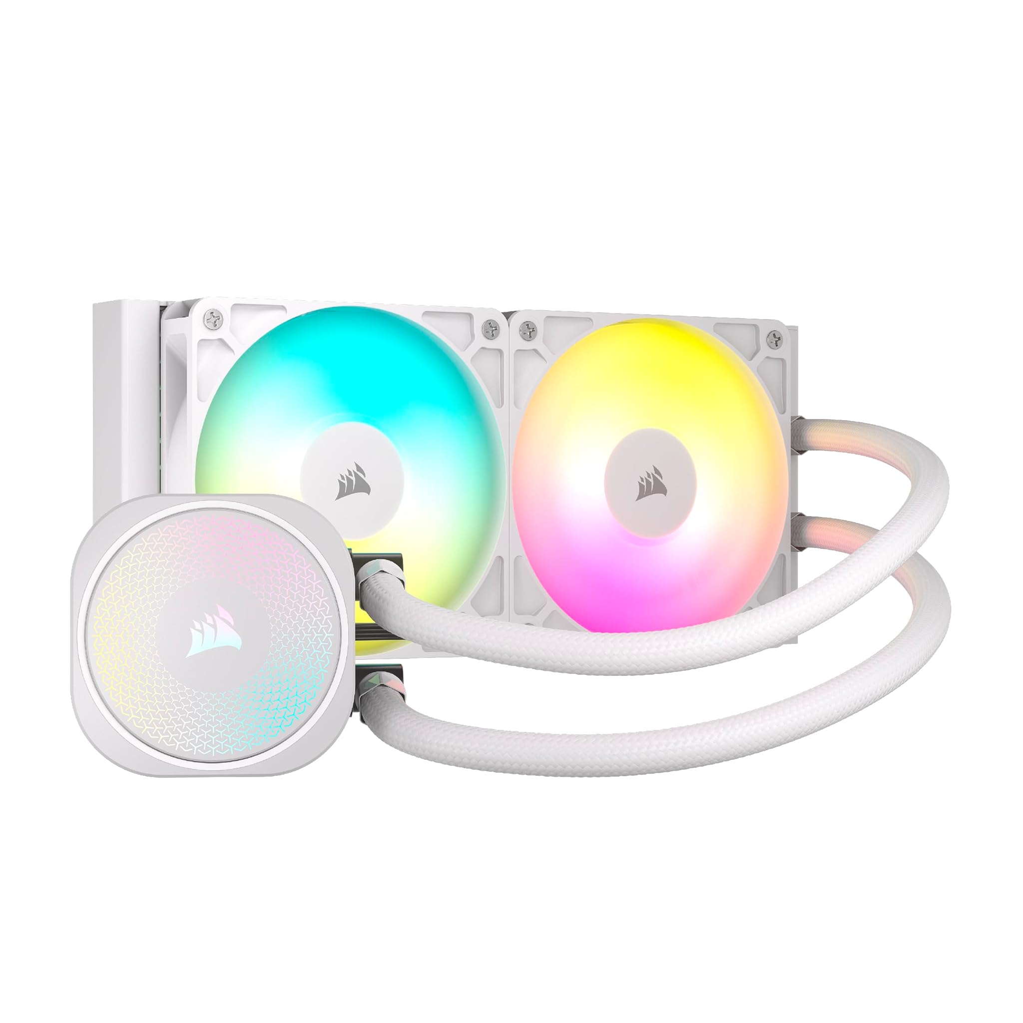 Corsair NAUTILUS 240 RS ARGB Raffreddatore CPU a Liquido, Bianco