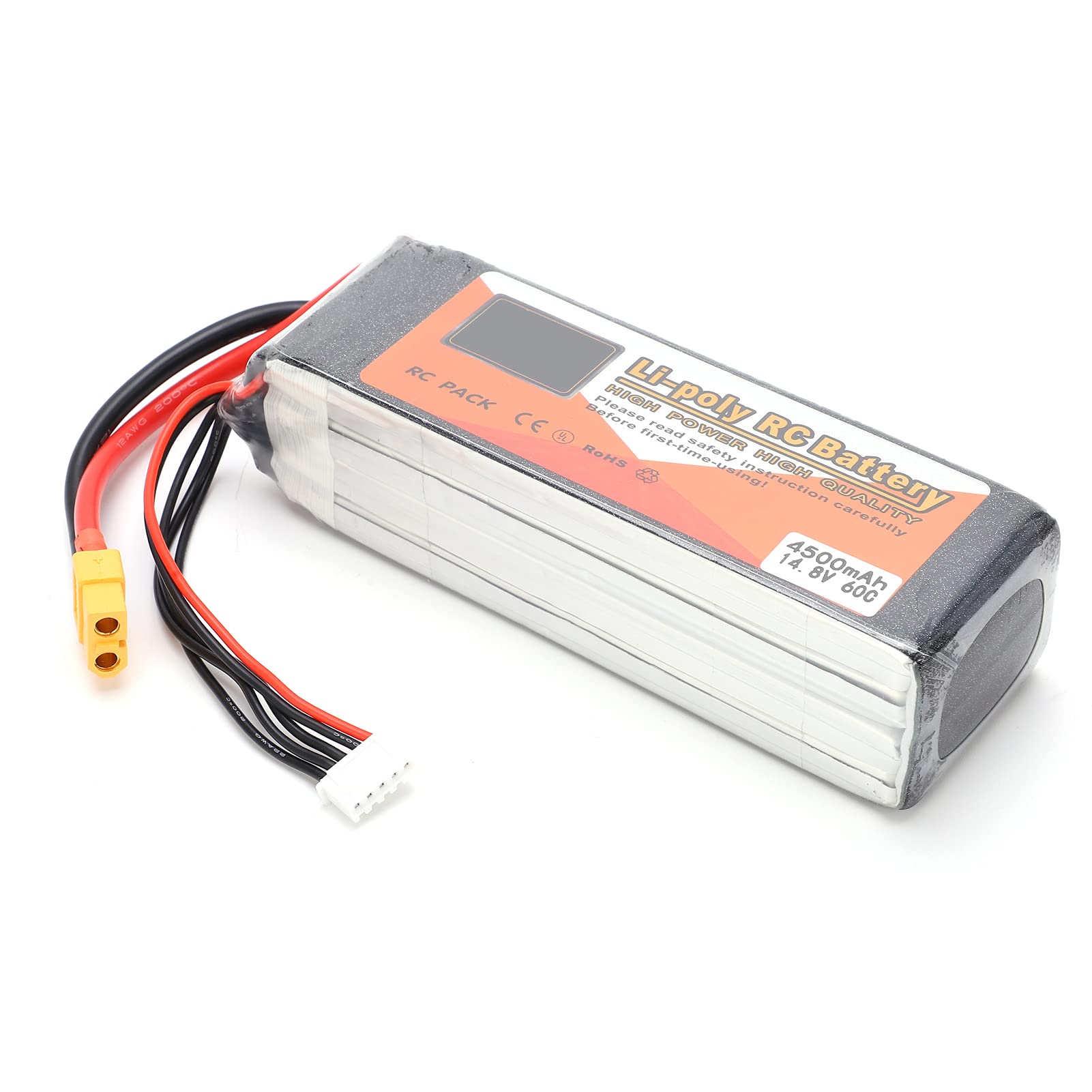 Batteria RC Lipo 14.8V 4500mAh 4S 60C