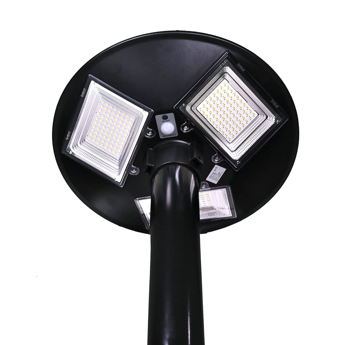 Jandei Lampione Solare LED 1500 Lumen, Bianco Freddo