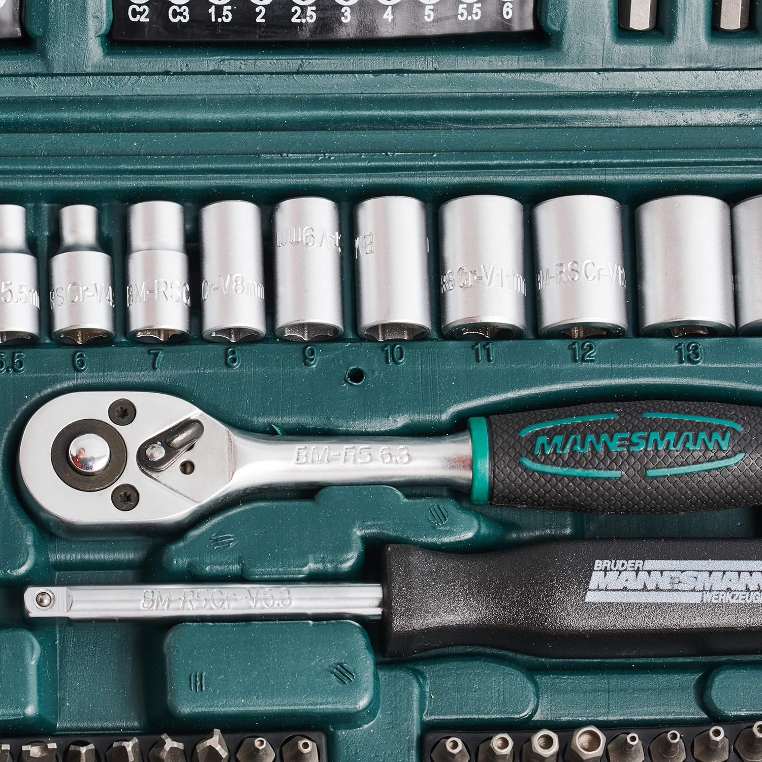 Mannesmann M29166 - Set Chiavi a Tubo a Cricchetto - immagine 5