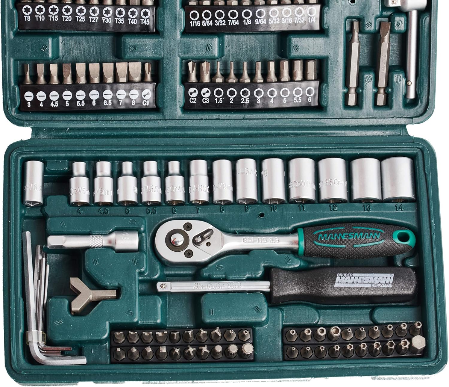 Mannesmann M29166 - Set Chiavi a Tubo a Cricchetto - immagine 6