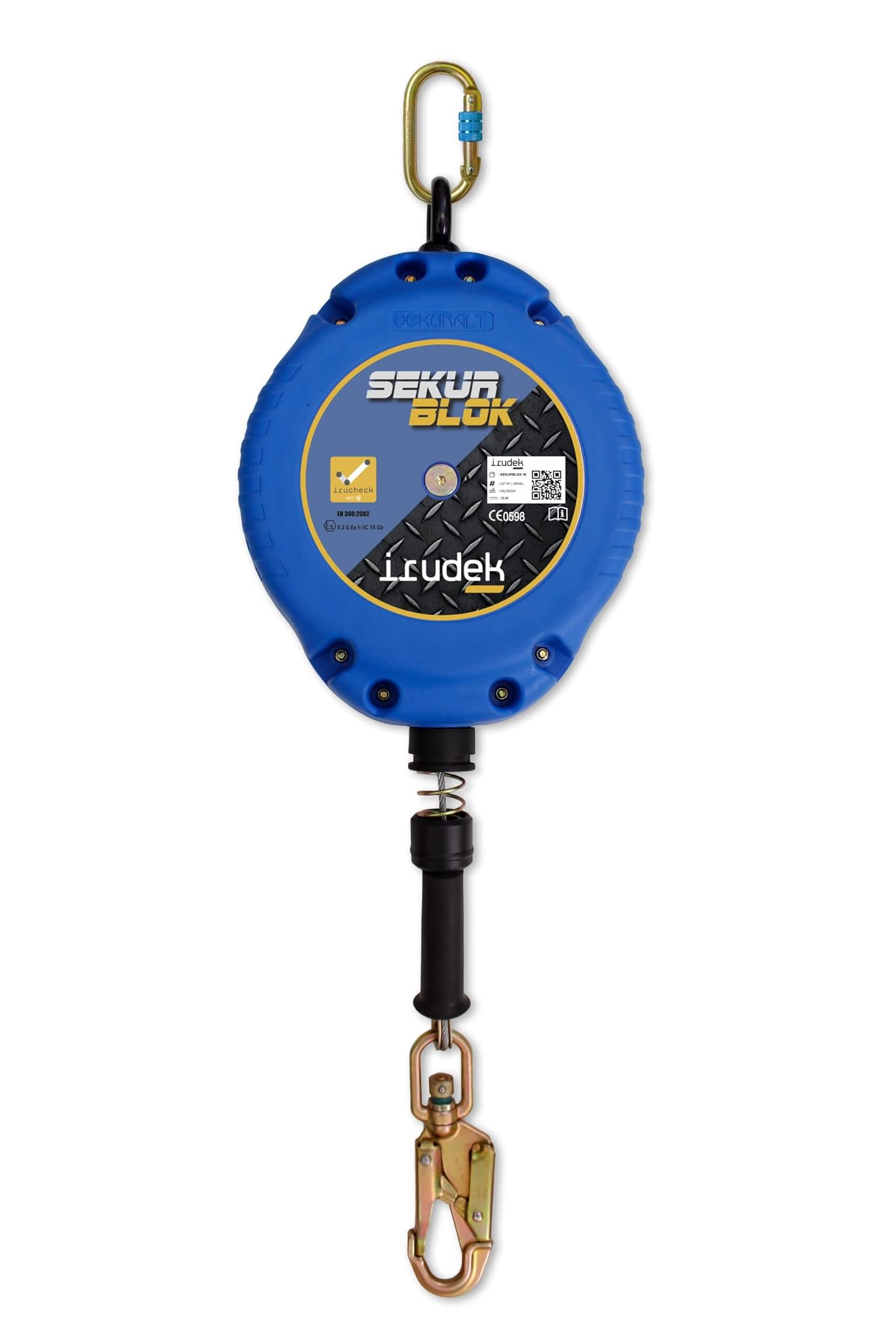 Irudek Sekurblok-anticaduta di tipo retrattile, Sekurblok