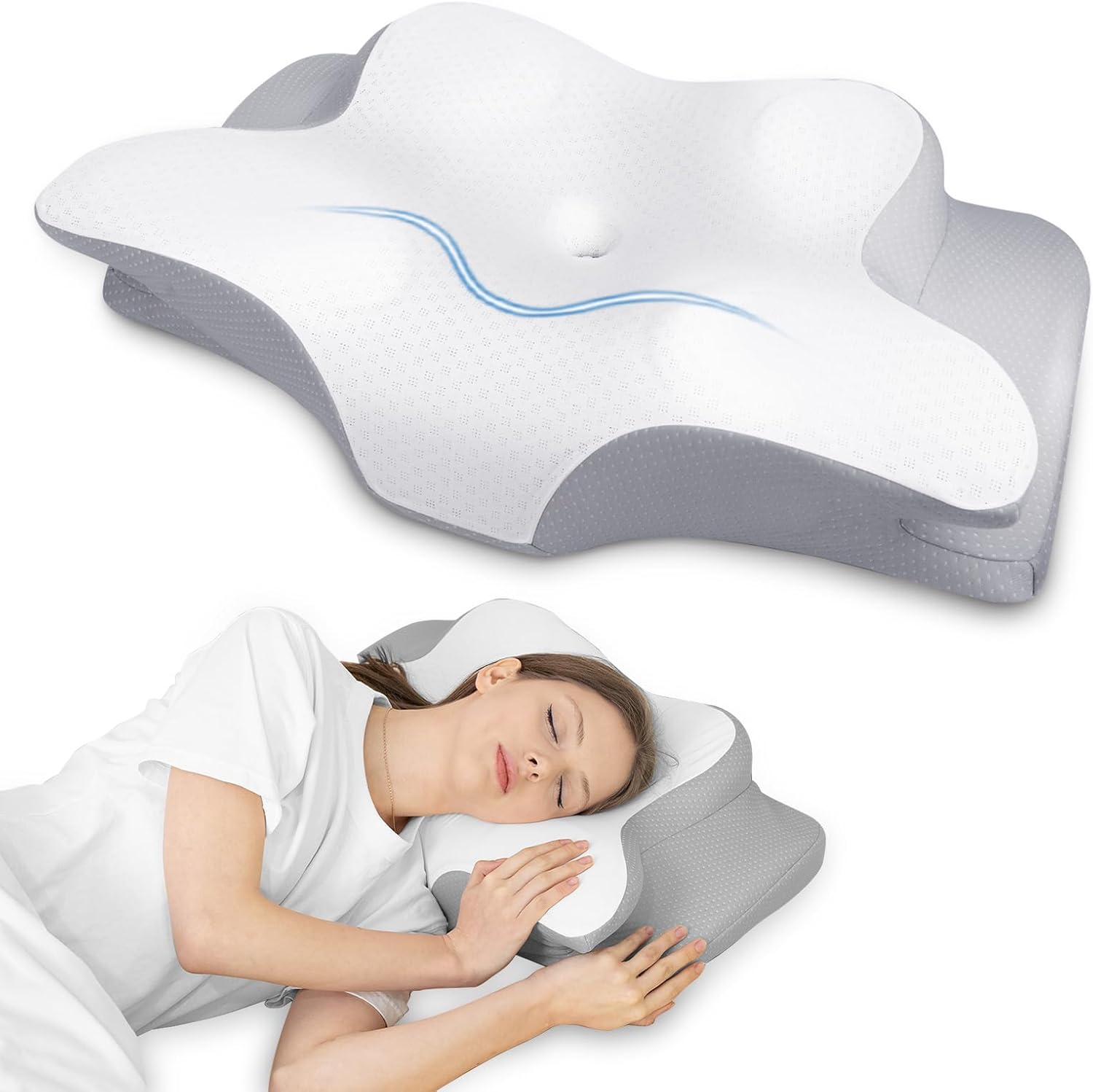 Homca Cuscino in Memory Foam Ergonomico - immagine 1