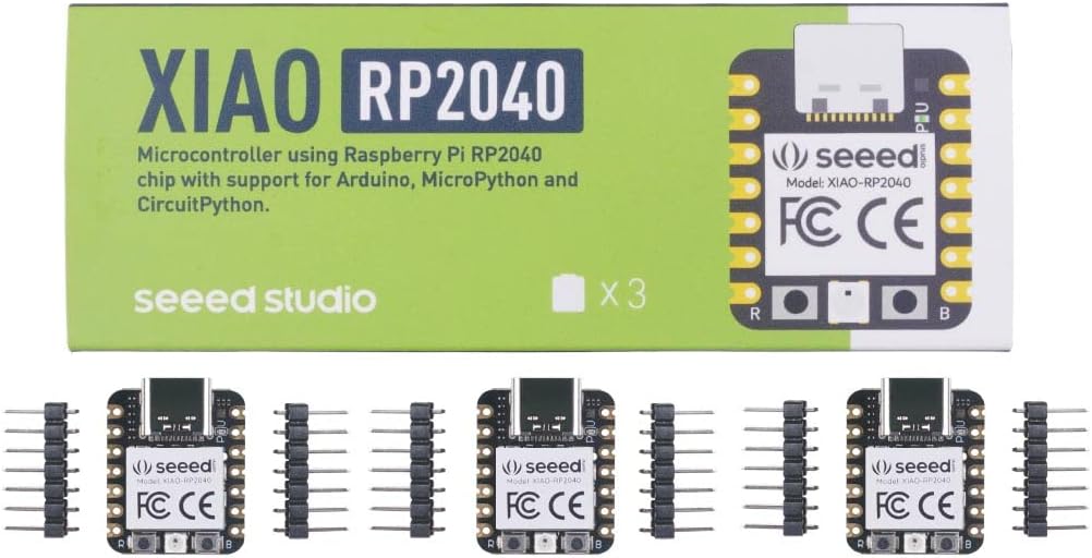 Seeed Studio XIAO RP2040 Microcontroller (3pz) - immagine 2
