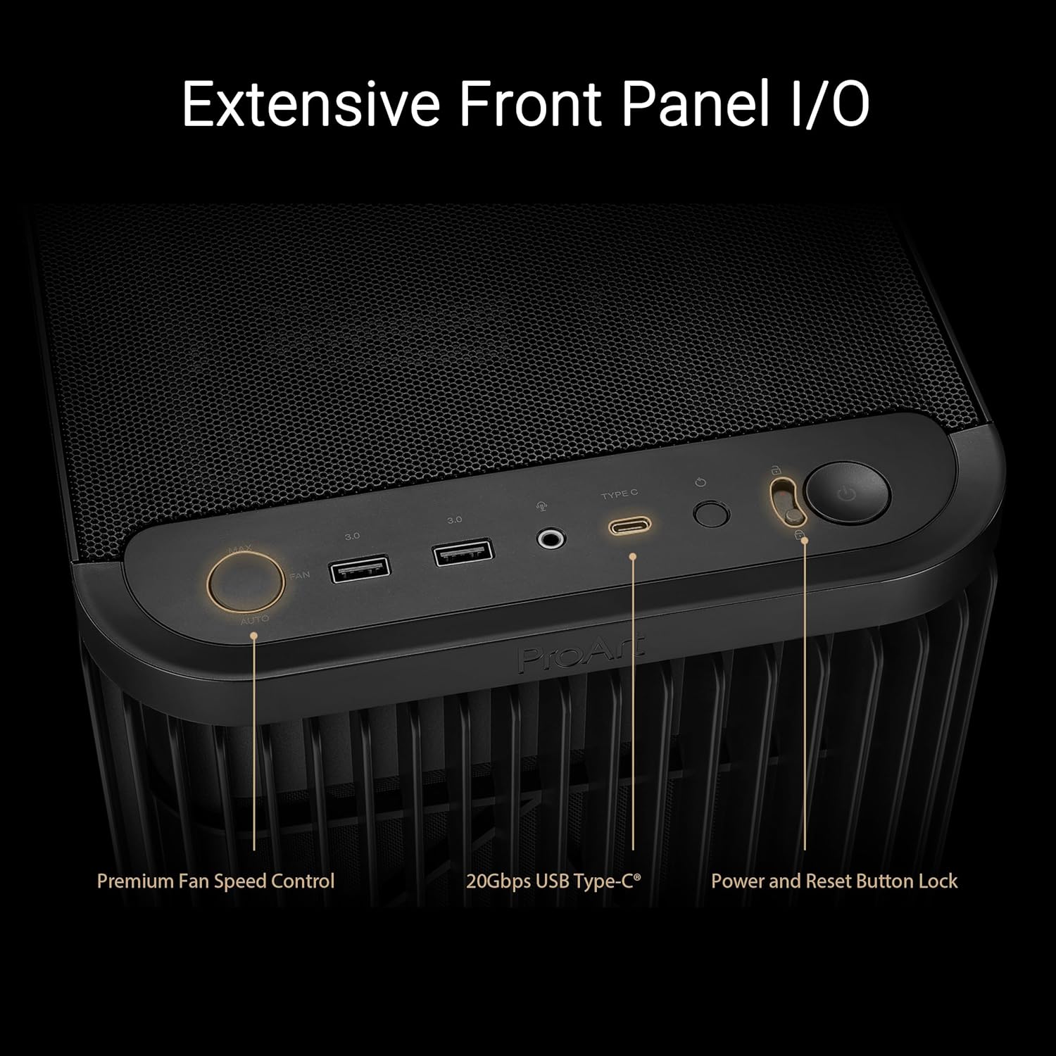 Case computer desktop ATX Asus 90DC00M0-B39020 - immagine 4