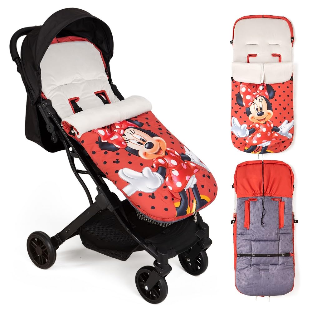 Sacco Passeggino Invernale Universale Interbaby Minnie Topos