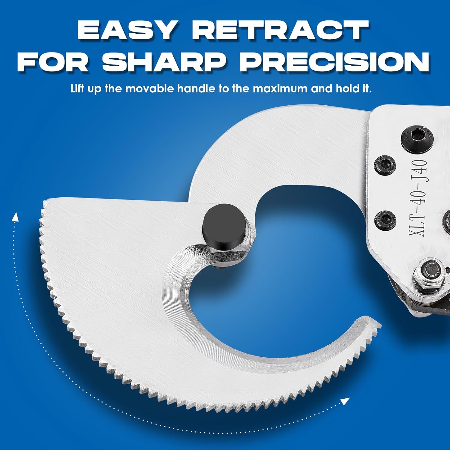 Newtry Tagliacavi a Cricchetto per Rame e Alluminio - immagine 5