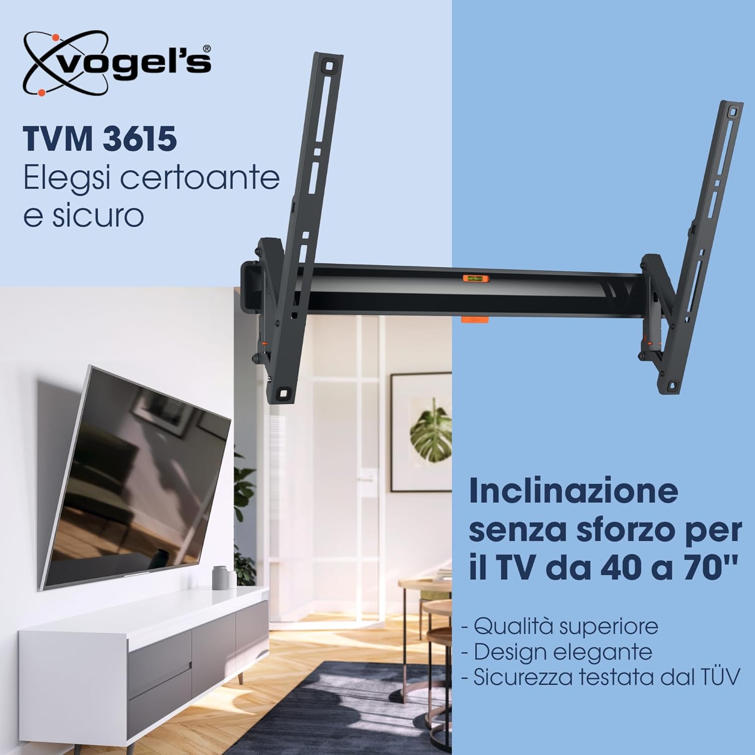 Vogel’s TVM 3615 Supporto TV Inclinabile 40-77 pollici - immagine 2