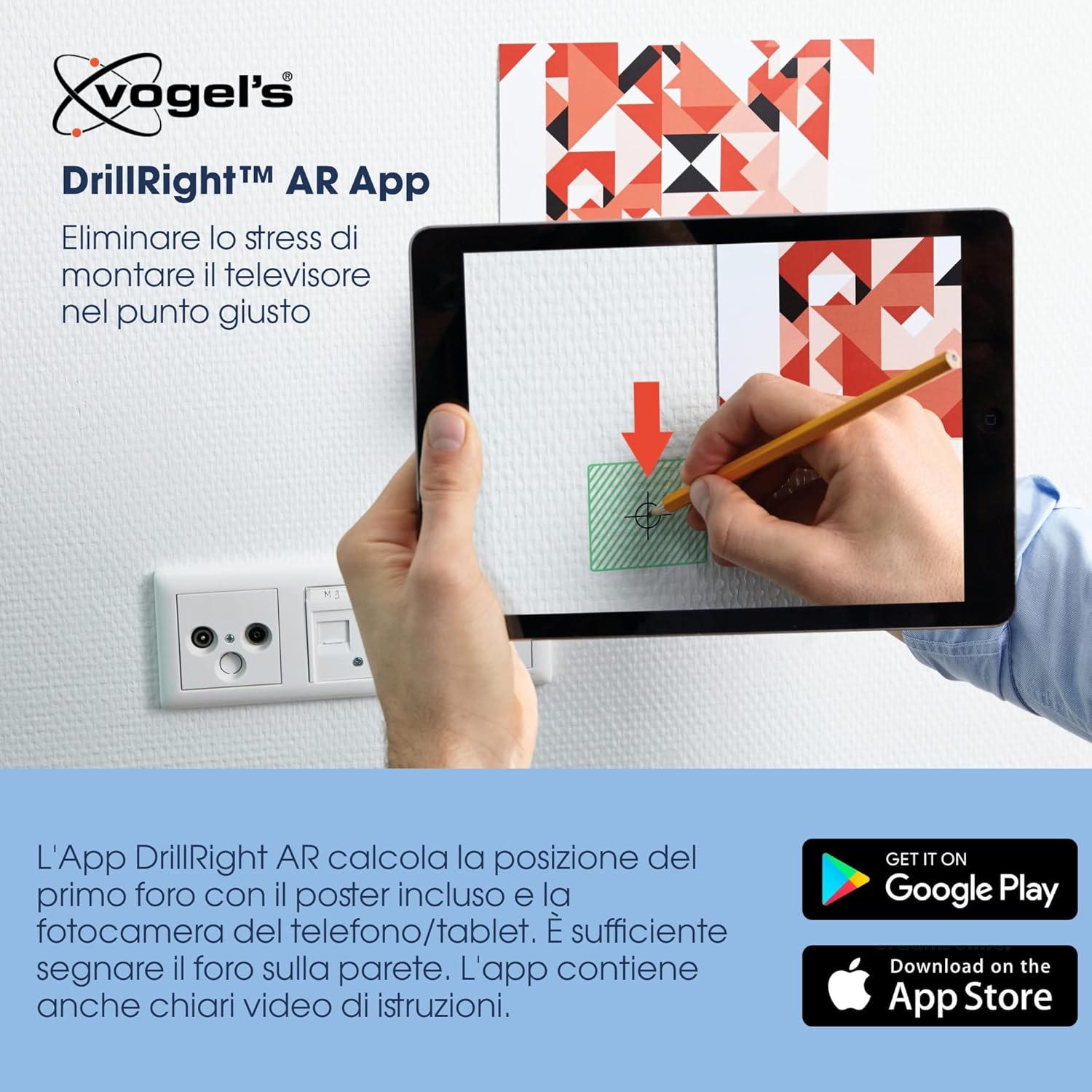 Vogel’s TVM 3615 Supporto TV Inclinabile 40-77 pollici - immagine 5