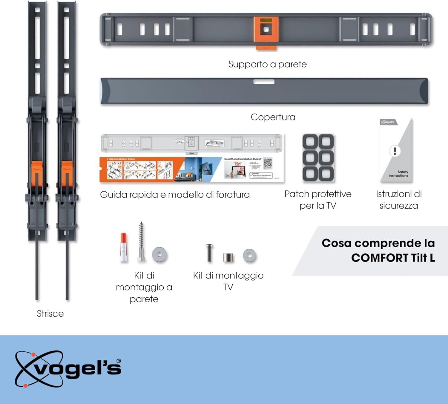 Vogel’s TVM 3615 Supporto TV Inclinabile 40-77 pollici - immagine 6
