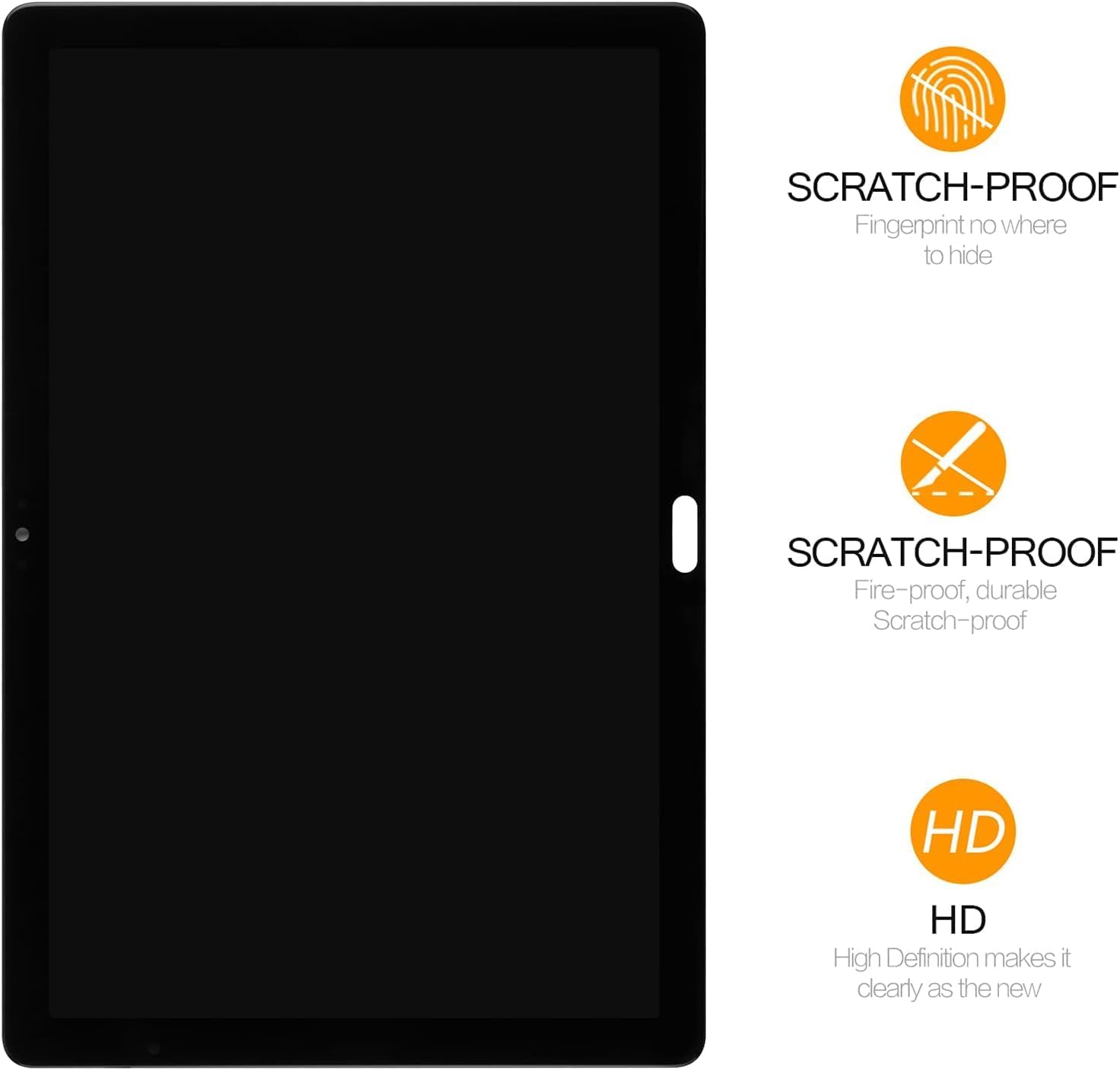 Display LCD per Huawei MediaPad M5 lite 10 (2018) - immagine 2