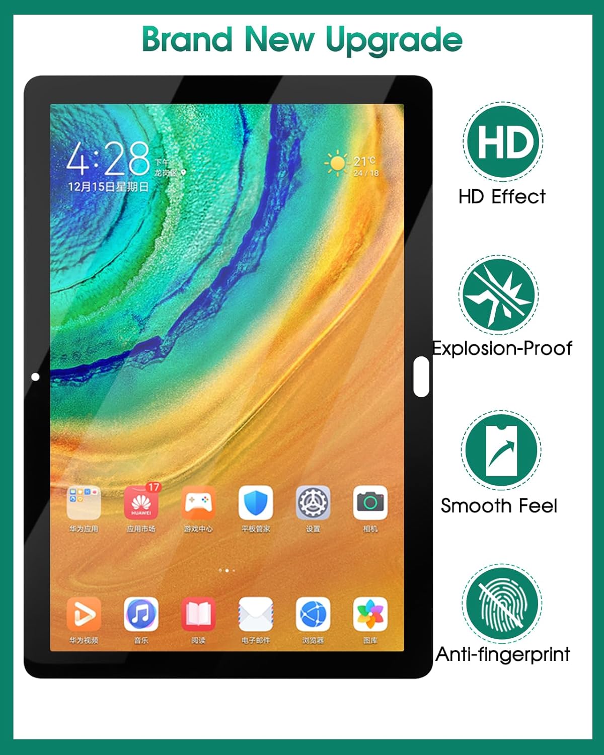 Display LCD per Huawei MediaPad M5 lite 10 (2018) - immagine 4