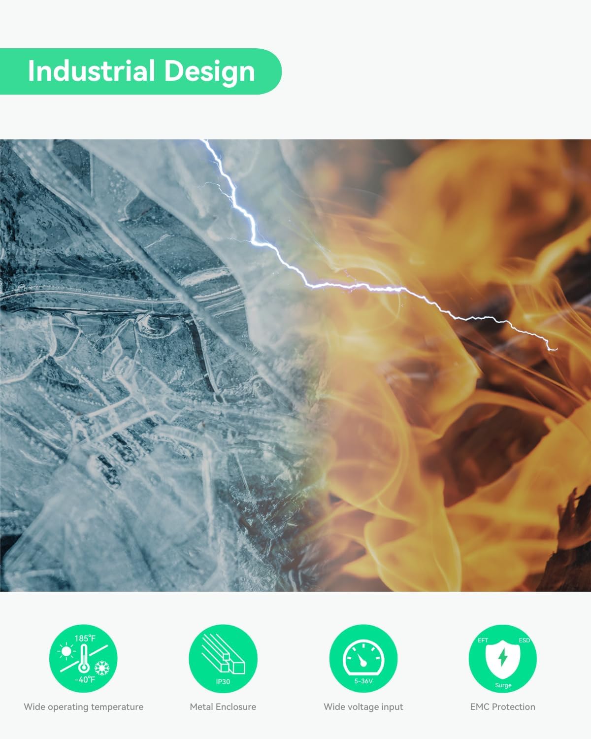 Linovision Server Seriale Due Porte RS485/RS232 a Ethernet - immagine 7