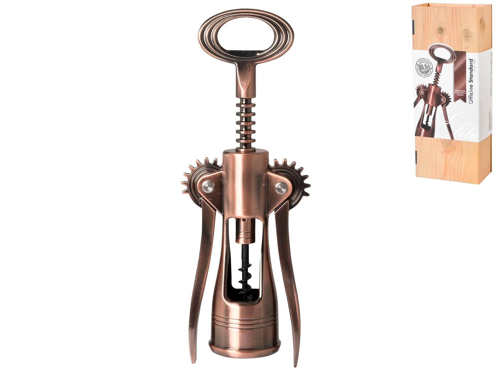 Elite Levatappi 2 Leve, Metallo, Rame, 9x5x2.5 cm