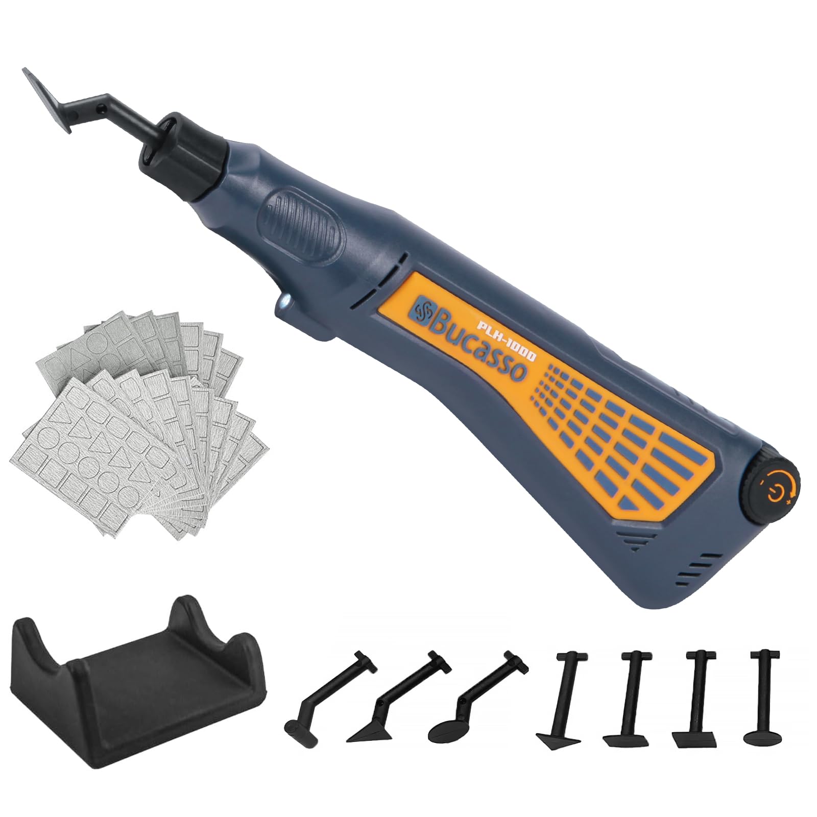 Bucasso Levigatrice a Penna Senza Fili USB, Blu