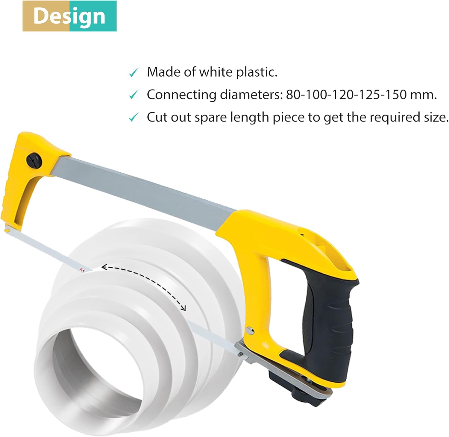 Raccordo Riduttore Universale Ø 80-150 mm - immagine 4