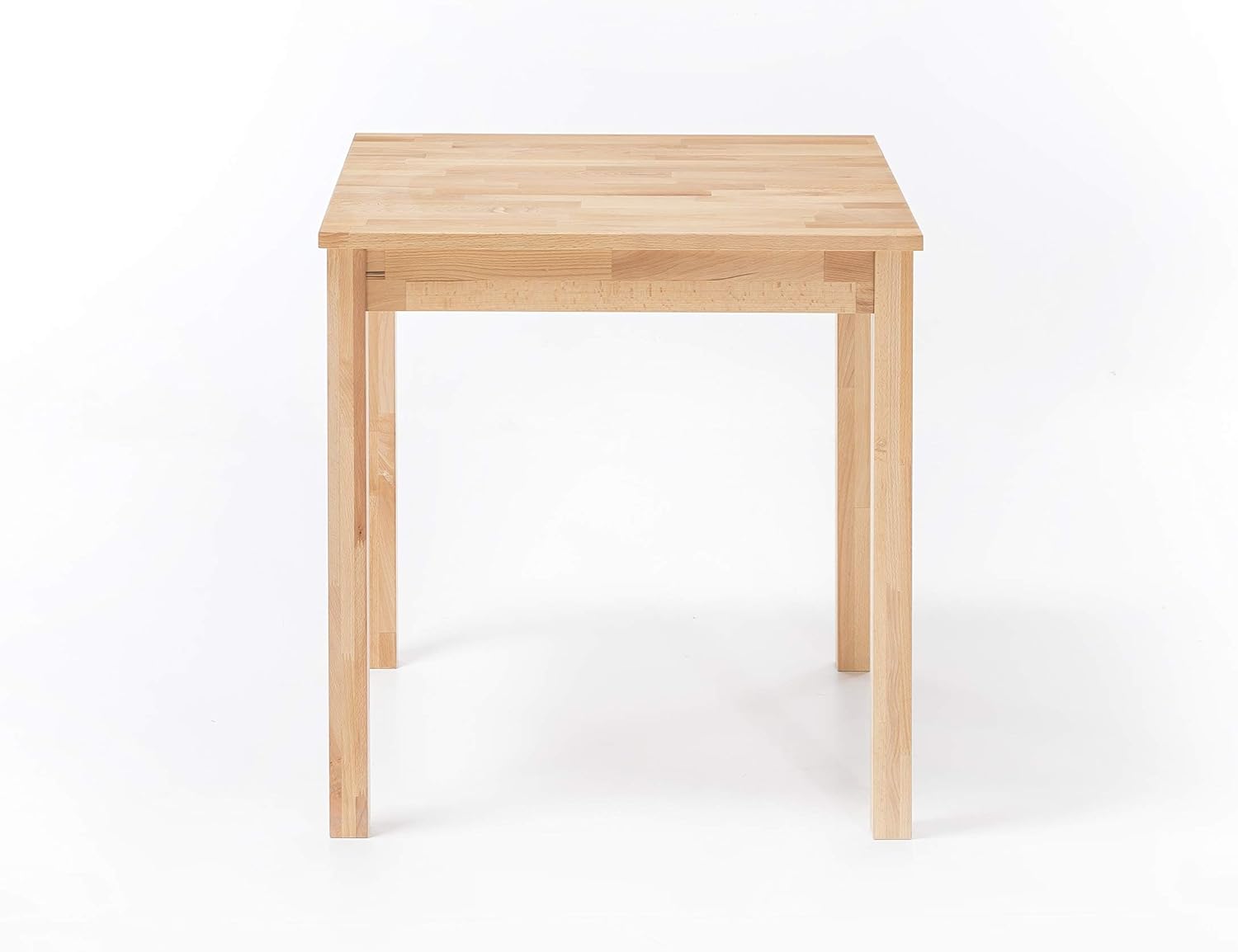 Robas Lund ALF070KB Esstisch Alfons Kernbuche massiv geölt, 70 x 76 x 70 cm - immagine 4