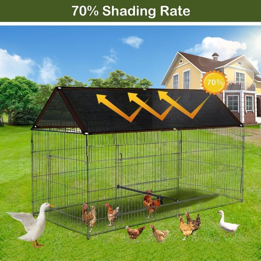 Rete Ombreggiante 5x5m con Occhielli - immagine 3