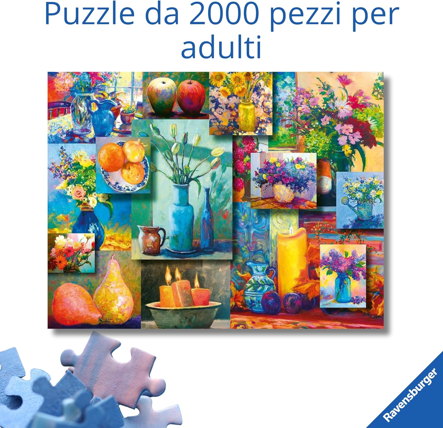 Ravensburger Puzzle 2000 Pezzi Everyday Art 98x75cm - immagine 2