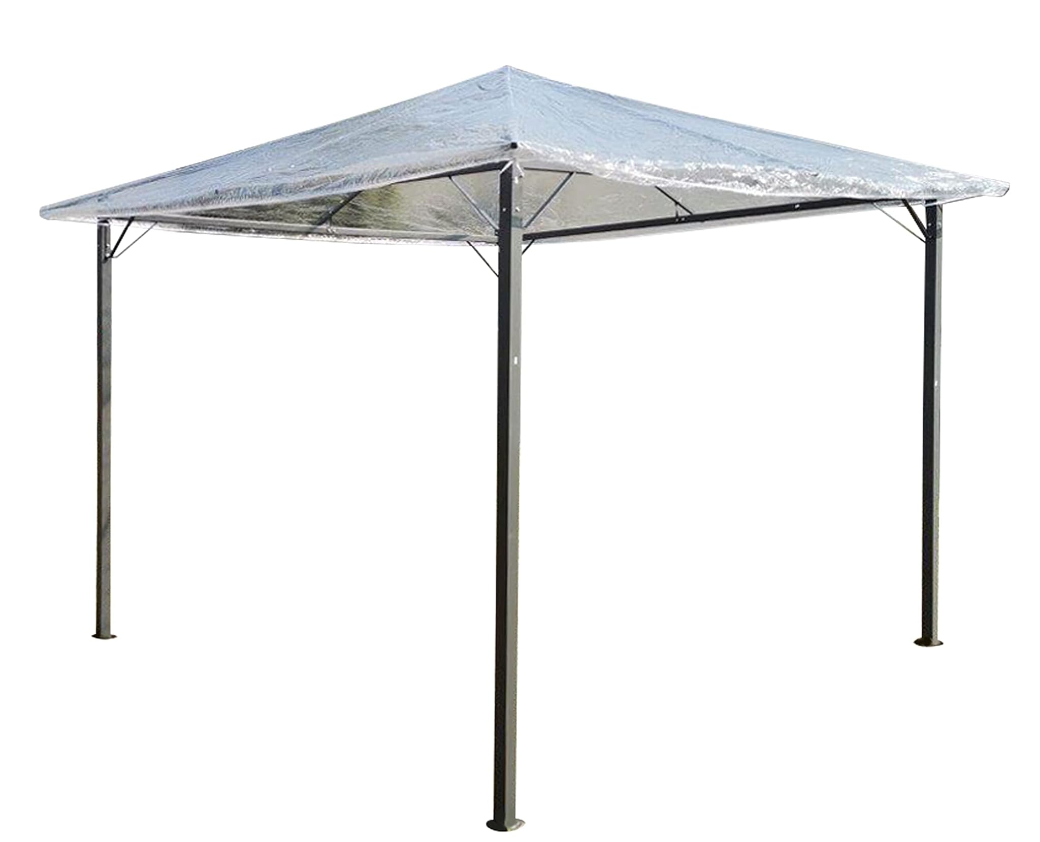 QUICK STAR Gazebo di protezione 3 x 3 m Nizza impermeabile trasparente