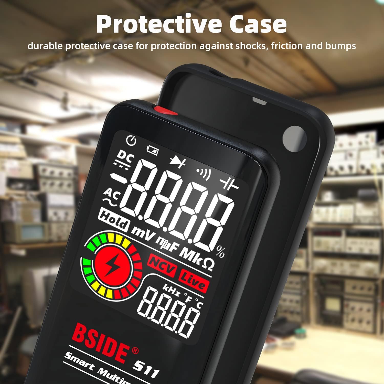 Bside Multimetro Digitale EBTN LCD 9999 Conti - immagine 8