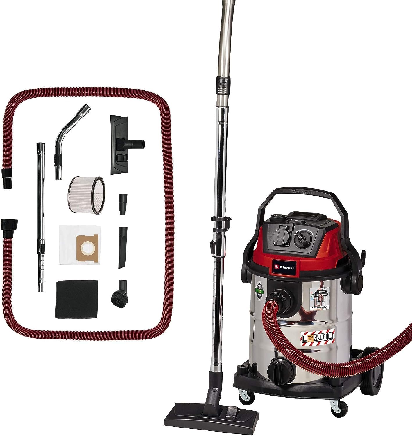 Einhell TE-VC 2025 SACL Aspiratore Solidi e Liquidi 1200W