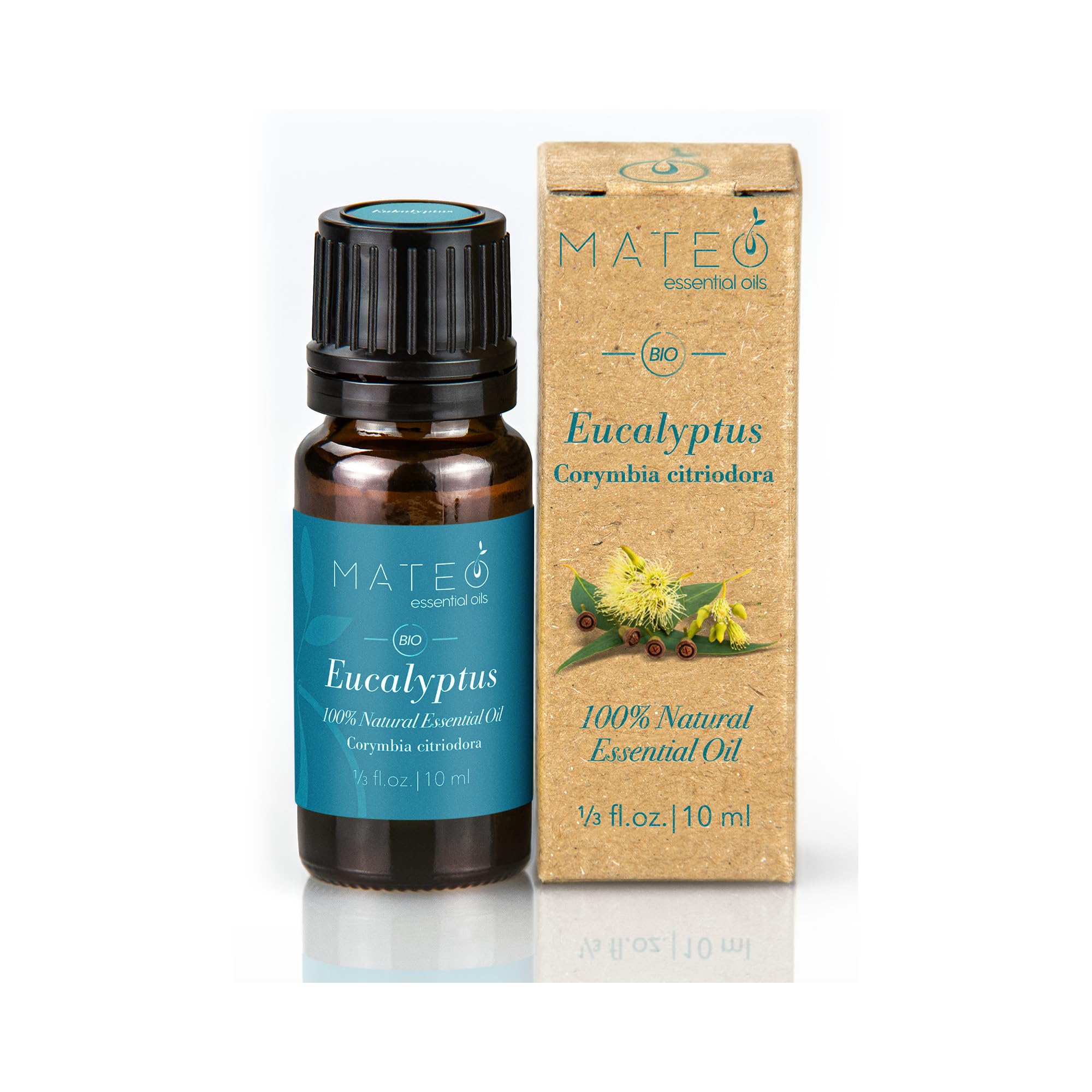 MateoEssentialOils - Olio Essenziale Eucalipto 10ml