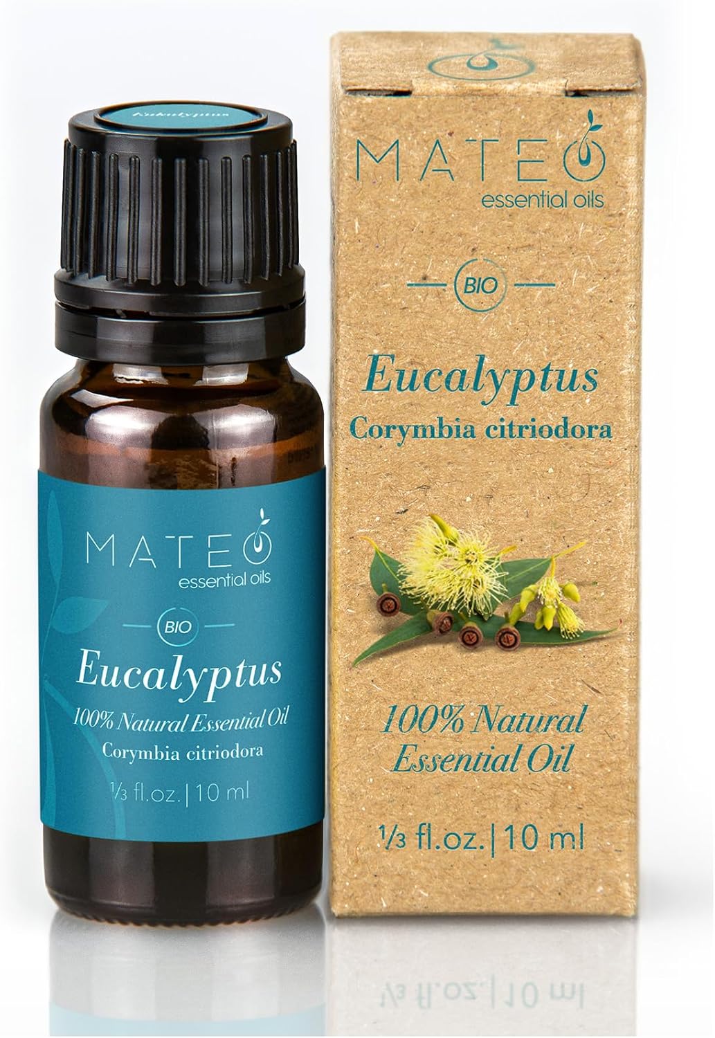 MateoEssentialOils - Olio Essenziale Eucalipto 10ml - immagine 1