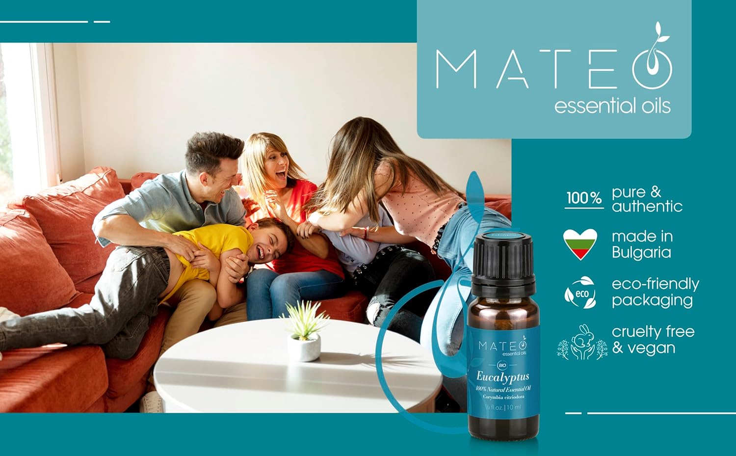 MateoEssentialOils - Olio Essenziale Eucalipto 10ml - immagine 4