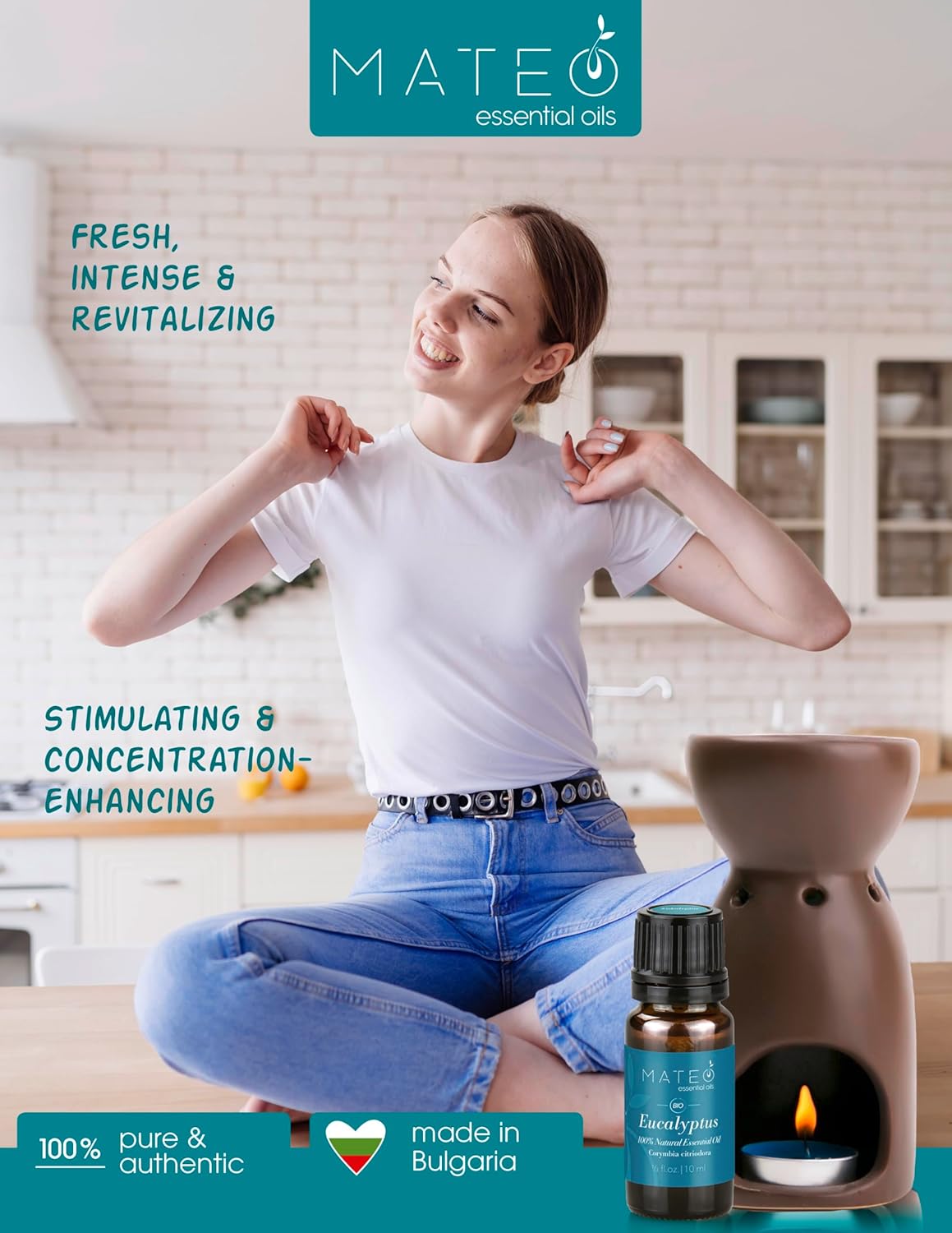 MateoEssentialOils - Olio Essenziale Eucalipto 10ml - immagine 5