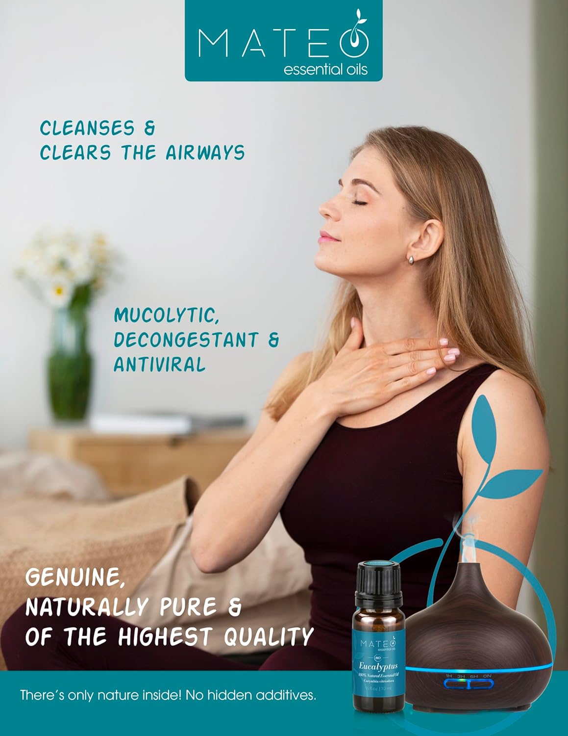 MateoEssentialOils - Olio Essenziale Eucalipto 10ml - immagine 7