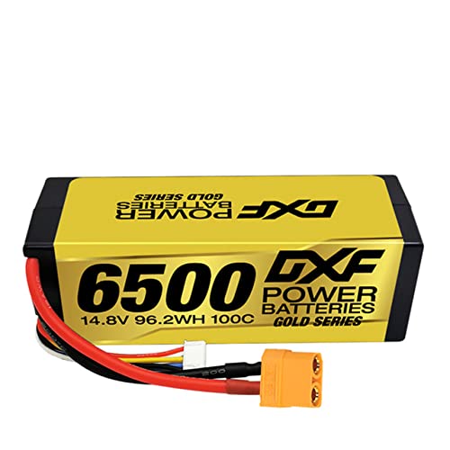 Dxf 4s Lipo 14.8V 6500mAh 100C Hard Case XT90