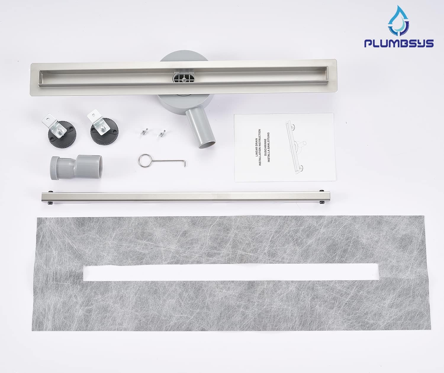 Canalina Doccia 60cm in Acciaio Inox - immagine 5